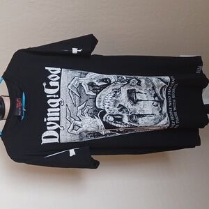 KILLSTAR 4XL DYEING GOD SHORT-SLEEVED TSHIRT